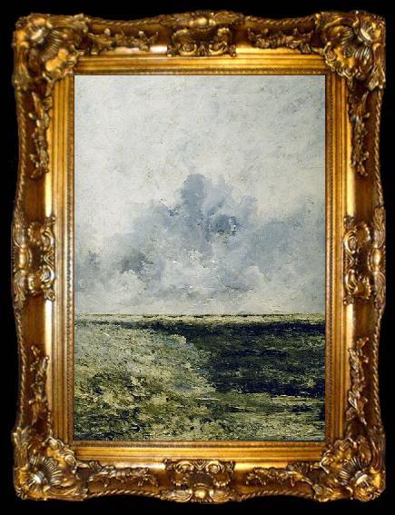 framed  August Strindberg Seascape, ta009-2
